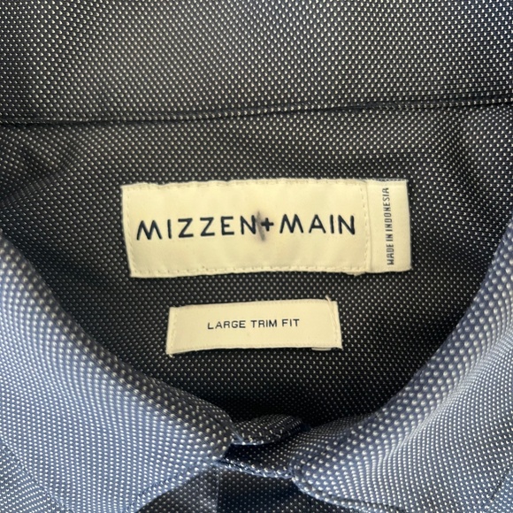 Mizzen+Main Large Slim Fit dress shirt - Picture 4 of 5